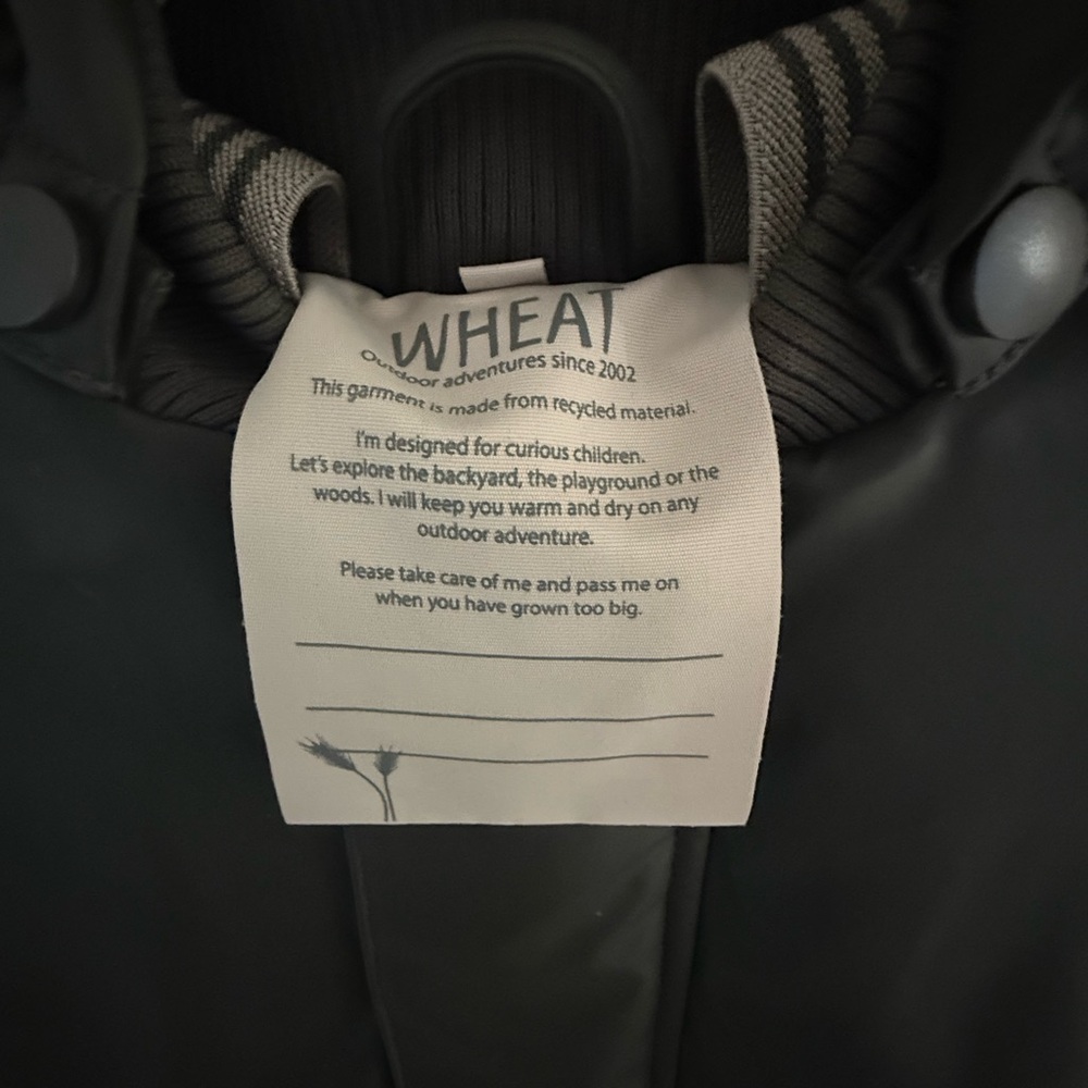 WHEAT KIDS THERMO RAIN SUIT AIKO - Picture 2 of 4